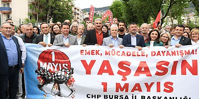 Başkan Aydın 1 Mayıs'ı emekçilere birlikte kutladı