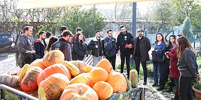 Üniversite öğrencilerine kompost eğitimi