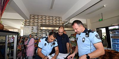 Zabıta ekipleri okul kantinlerini denetledi