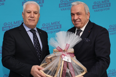 Başkan Bozbey’den Başkan Şadi Özdemir’e ziyaret