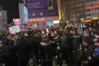 Bursa'daki protestolarda arbede yaşandı