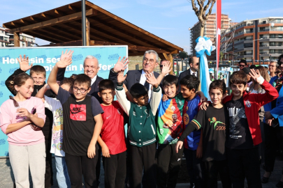 Bursa'da Nilüfer’in 421’inci parkı 'Melisa Parkı' açıldı