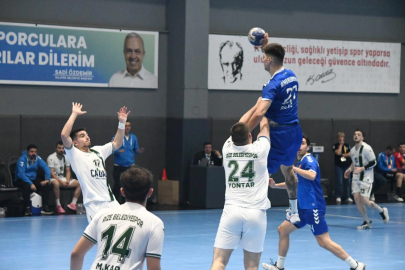 Nilüferli hentbolcular Rize'yi mağlup etti