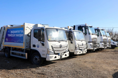 Mudanya Belediyesi temizlik filosunu güçlendirdi