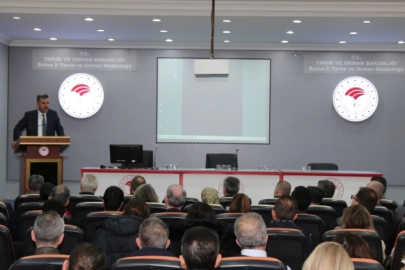 Bursa’da zirai ilaç kullanımını azaltacak B-Reçete tanıtıldı