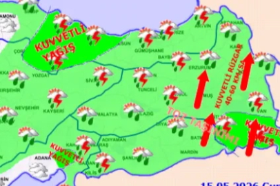 Yurdun büyük bölümü uyarı altında!