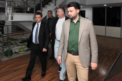 Başkan Erkan Aydın’dan Bursaspor’a Tebrik Ziyareti